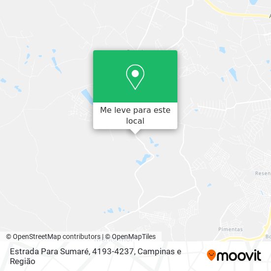 Estrada Para Sumaré, 4193-4237 mapa
