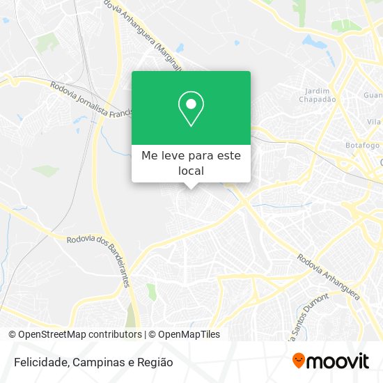 Felicidade mapa