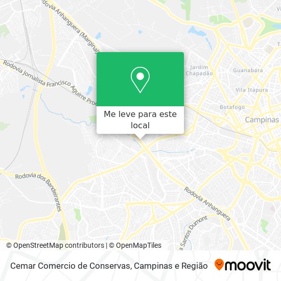 Cemar Comercio de Conservas mapa