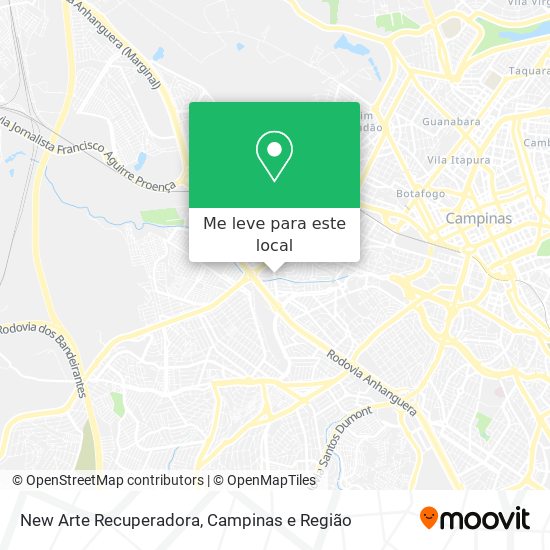 New Arte Recuperadora mapa