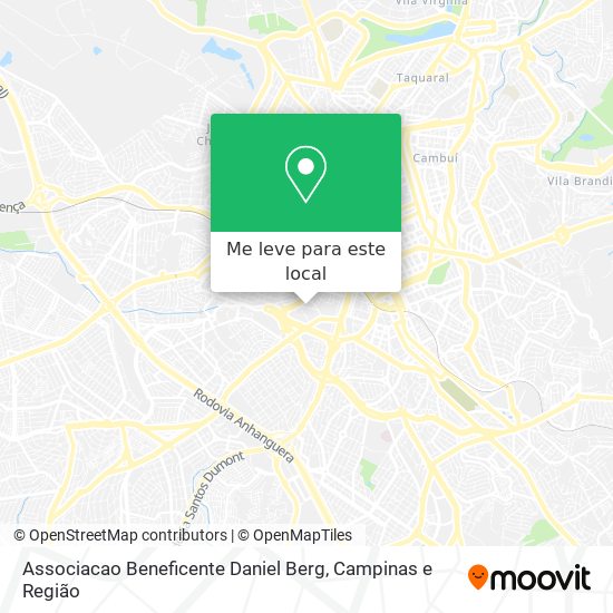 Associacao Beneficente Daniel Berg mapa