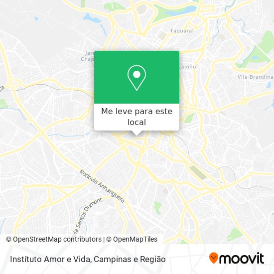 Instítuto Amor e Vida mapa