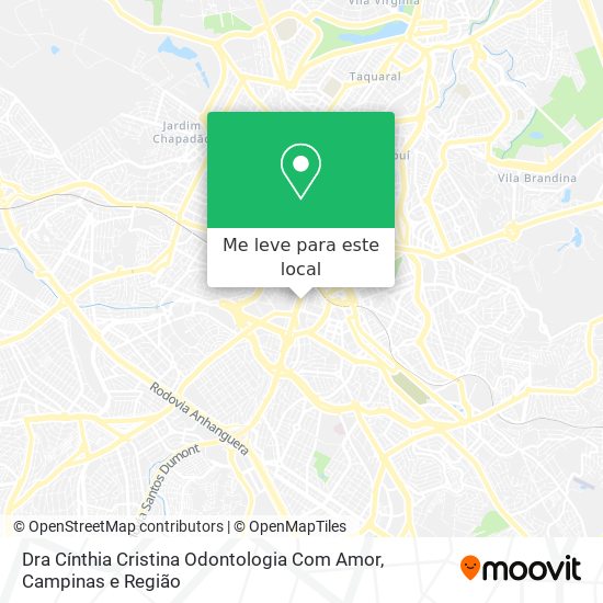 Dra Cínthia Cristina Odontologia Com Amor mapa