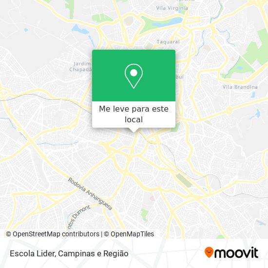 Escola Lider mapa