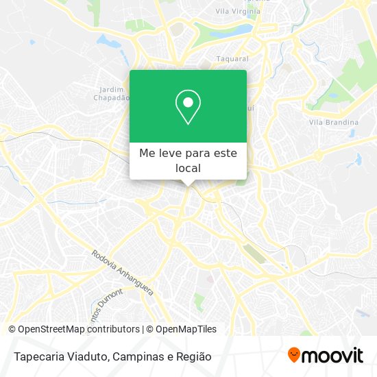 Tapecaria Viaduto mapa