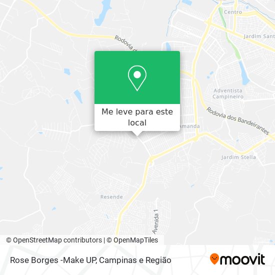 Rose Borges -Make UP mapa