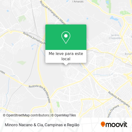 Minoro Nacano & Cia mapa