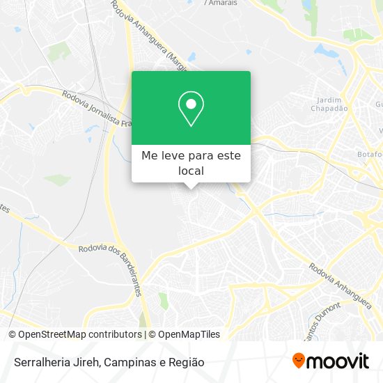 Serralheria Jireh mapa