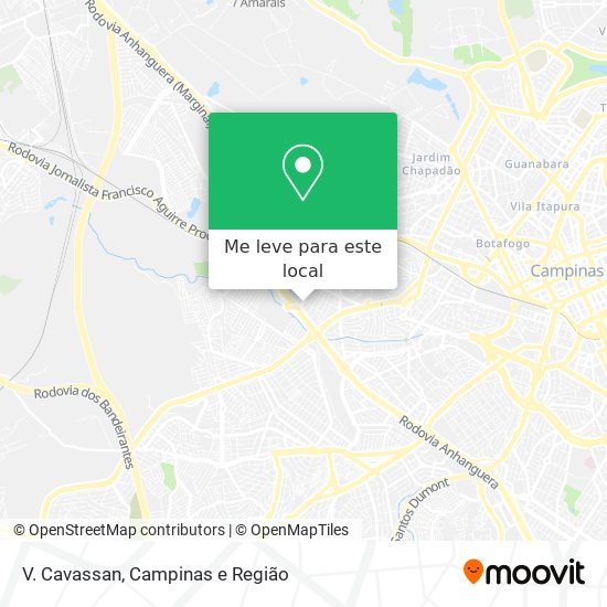 V. Cavassan mapa