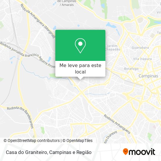 Casa do Graniteiro mapa