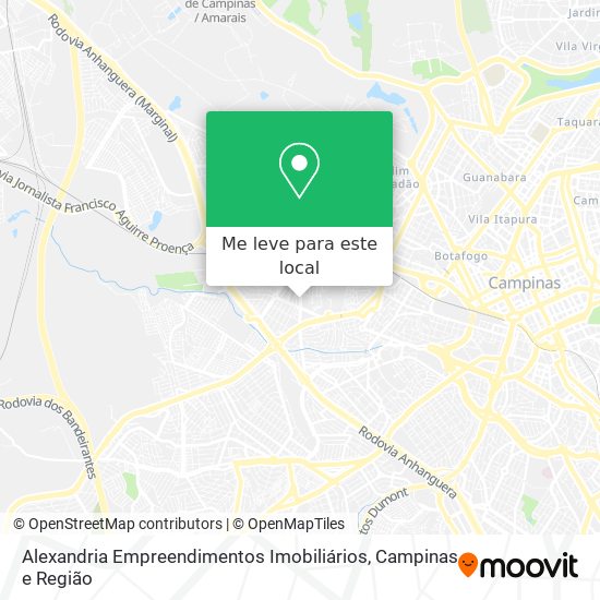 Alexandria Empreendimentos Imobiliários mapa