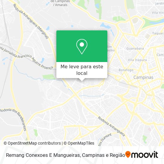 Remang Conexoes E Mangueiras mapa