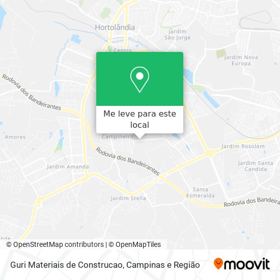 Guri Materiais de Construcao mapa