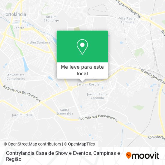 Contrylandia Casa de Show e Eventos mapa