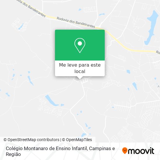 Colégio Montanaro de Ensino Infantil mapa