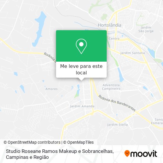 Studio Roseane Ramos Makeup e Sobrancelhas mapa