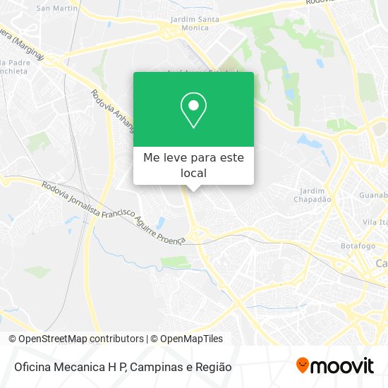 Oficina Mecanica H P mapa