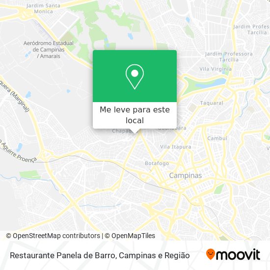 Restaurante Panela de Barro mapa