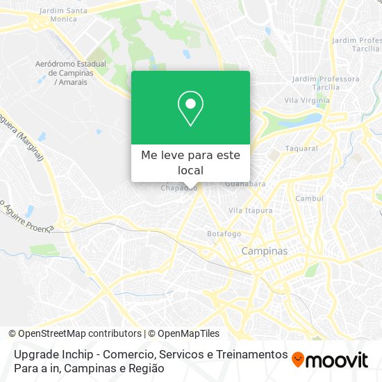 Upgrade Inchip - Comercio, Servicos e Treinamentos Para a in mapa