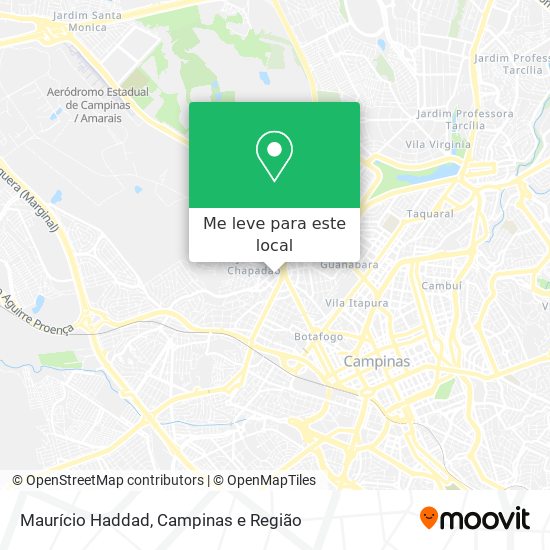 Maurício Haddad mapa