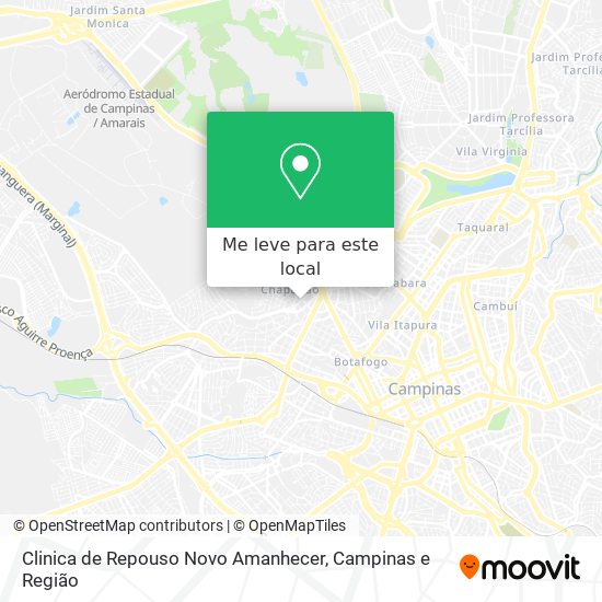 Clinica de Repouso Novo Amanhecer mapa