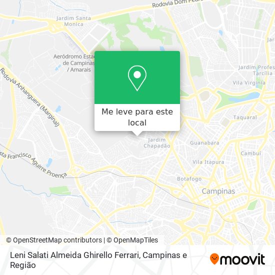 Leni Salati Almeida Ghirello Ferrari mapa