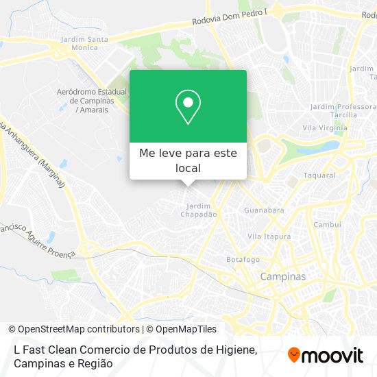 L Fast Clean Comercio de Produtos de Higiene mapa