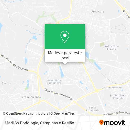 Marli'Ss Podologia mapa