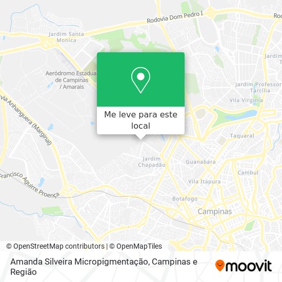 Amanda Silveira Micropigmentação mapa