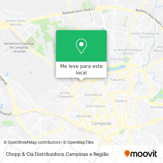 Chopp & Cia Distribuidora mapa