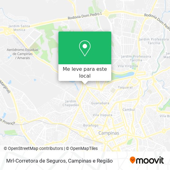 Mrl-Corretora de Seguros mapa