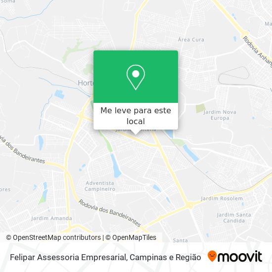 Felipar Assessoria Empresarial mapa