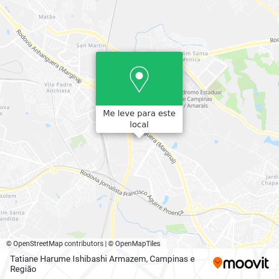 Tatiane Harume Ishibashi Armazem mapa