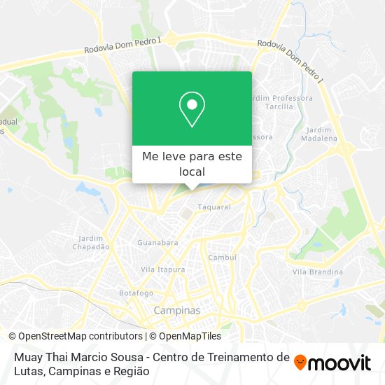 Muay Thai Marcio Sousa - Centro de Treinamento de Lutas mapa