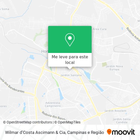 Wilmar d'Costa Ascimann & Cia mapa