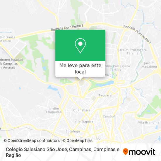 Colégio Salesiano São José, Campinas mapa