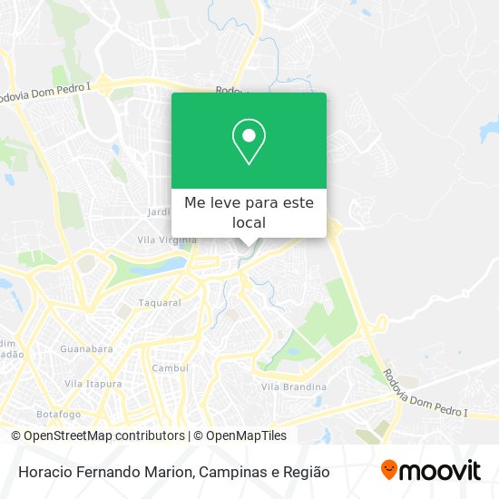 Horacio Fernando Marion mapa