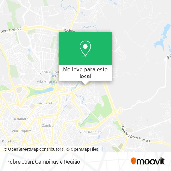 Pobre Juan mapa