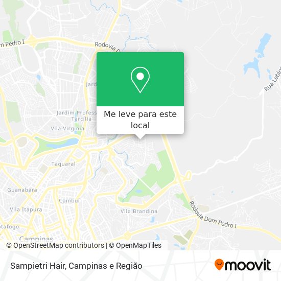 Sampietri Hair mapa