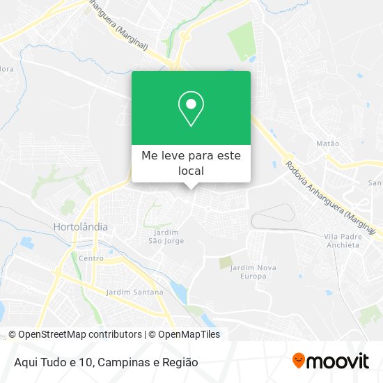 Aqui Tudo e 10 mapa