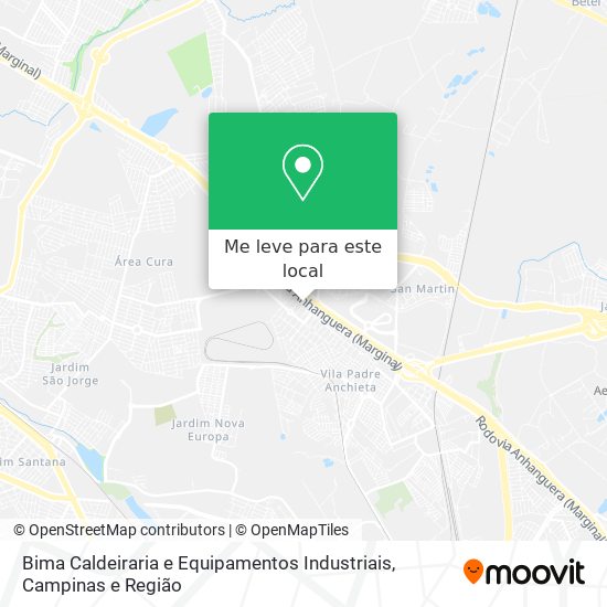 Bima Caldeiraria e Equipamentos Industriais mapa