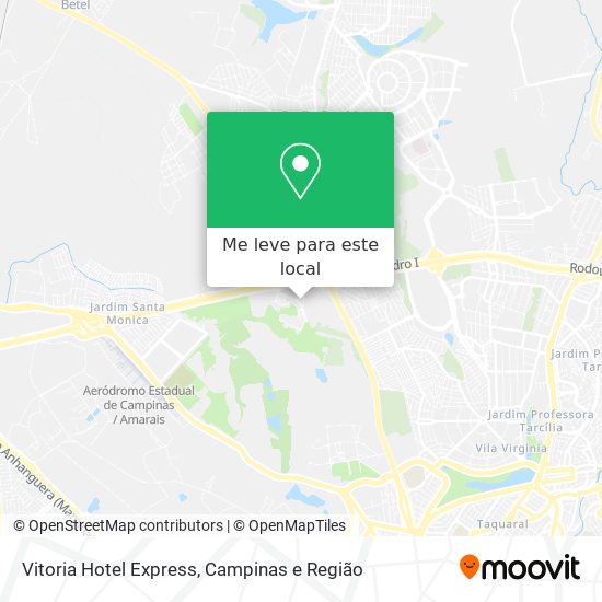 Vitoria Hotel Express mapa