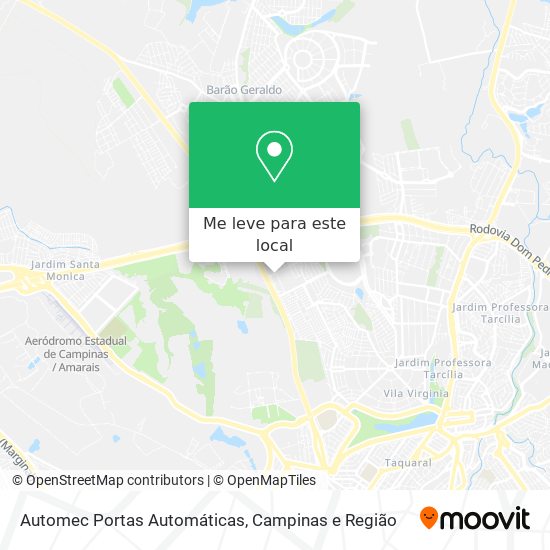 Automec Portas Automáticas mapa