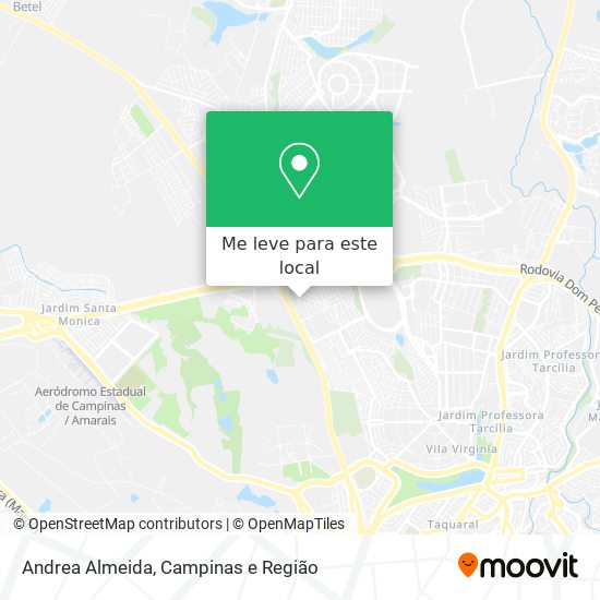 Andrea Almeida mapa
