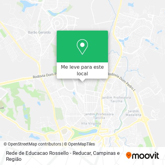 Rede de Educacao Rossello - Reducar mapa