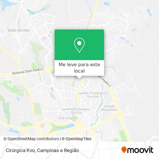 Cirúrgica Kvo mapa