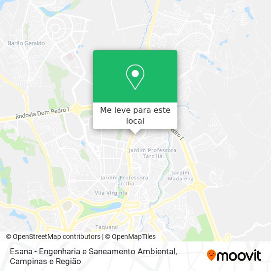 Esana - Engenharia e Saneamento Ambiental mapa