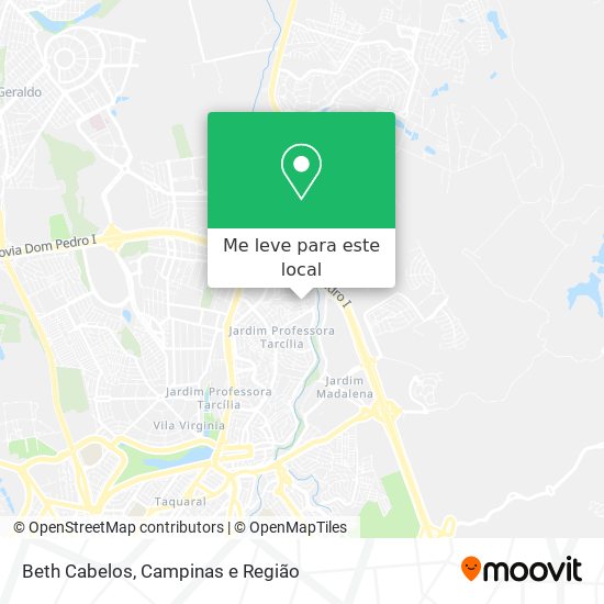 Beth Cabelos mapa