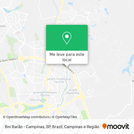 Bni Barão - Campinas, SP, Brazil mapa
