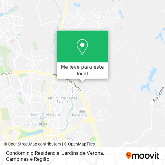 Condominio Residencial Jardins de Verona mapa
